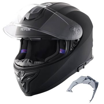 Мотоциклетный шлем закрытого типа, ABS, Bluetooth, сменные линзы, одобрен DOT.