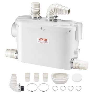 Smulkinamasis nuotekų siurblys, 500 W, 6600 l/h, 8 m slėgis