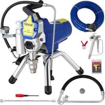2200 W beoris sienų dažymo purkštuvas su 5 m vamzdžiu, 3000 PSI