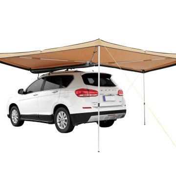 Ištraukiamas 270° šoninis automobilio tentas, 8,2 pėdų, PU3000 mm, UV50+