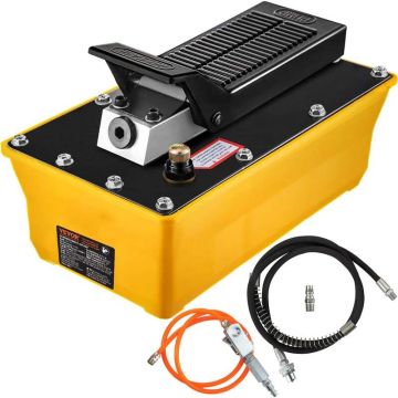 Pneumatinis hidraulinis kojinis siurblys, 10 000 PSI, 1,89 L rezervuaras, su žarna ir purškimo pistoletu, sunkiosios technikos ir automobilių remontui