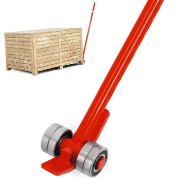 3T laužtuvas, 3000 kg, plieninis, su ratukais, 152,4 cm rankena