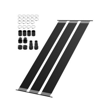 Saulės energija varomas HDPE baseino šildytuvas, 4 x 24 pėdų, universali sistema