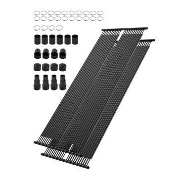 Saulės energija varomas baseino šildytuvas, 2,75 x 20 pėdų HDPE panelės (2 vnt.)
