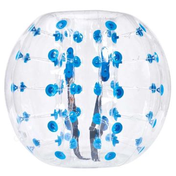Pripučiami buferiniai sumo zorb kamuoliai, 1,2 m, PVC, lauko žaidimams