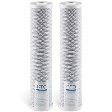 Viso namo vandens filtras, 4,5"x20" CTO anglies kasetė, 2 vnt.