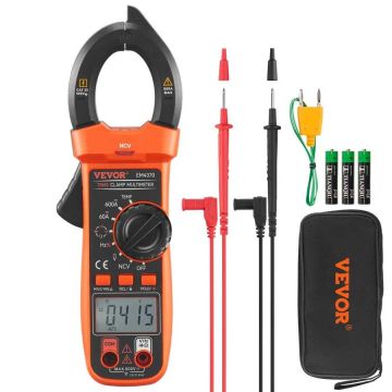 Skaitmeninis replinis multimetras T-RMS, 600A, NCV, 6000 rodmenų