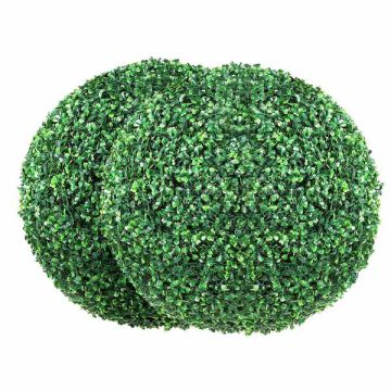Dirbtiniai buksmedžio medžiai rutulio formos, 50,8 cm (2 vnt.)