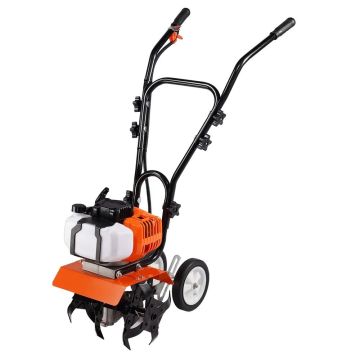 Benzininis 2 taktų kultivatorius, 43 cm³, su 4 plieniniais dantimis