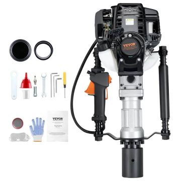 37,77 cm³ benzininis T formos polių kaltuvas, 1000 W, 4 taktų, nešiojamas