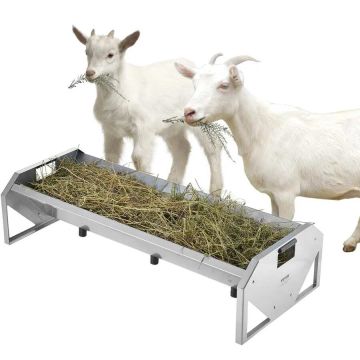 Кормушка для скота из оцинкованной стали, 22 галлона, 45 дюймов.