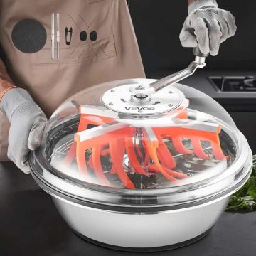 Rankinė pumpurų žoliapjovė 420 mm su nerūdijančio plieno peiliukais, hidroponinė