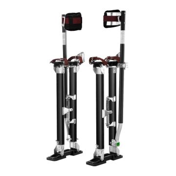 Aliumininės gipskartonio atramos, reguliuojamos, 61–102 cm, juodos spalvos