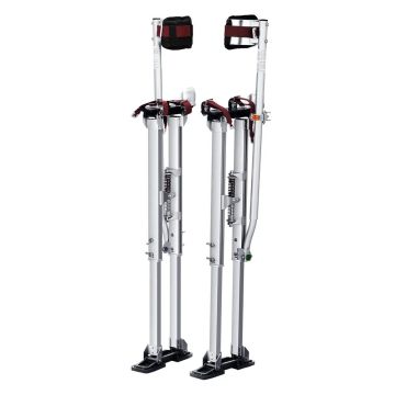 Reguliuojamos aliumininės gipskartonio atramos 91,4–127 cm, sidabrinės