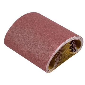 Šlifavimo juostos 202x485 mm, 80 grūdėtumo, 12 vnt., aliuminio oksido