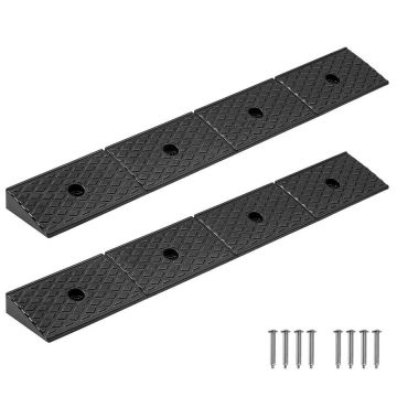 Guminė bordiūrų rampa, 15 t., 50,8 mm aukščio, drenažo bakas, 2 vnt.