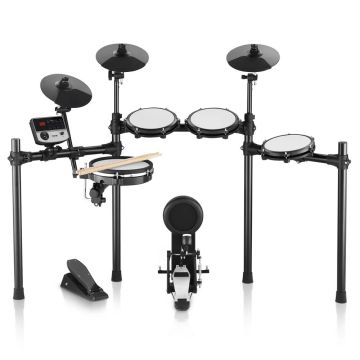Elektrinis būgnų rinkinys, 32 būgnai, 480 garsų, USB MIDI, 10 colių cimbolai