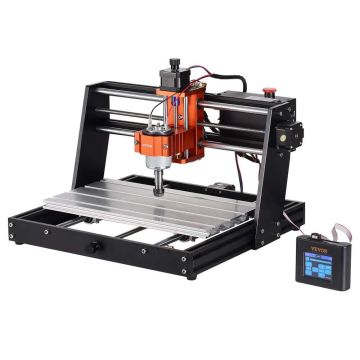 CNC 3 ašių frezavimo staklės, 120 W, medžio graviravimui, 300x200x72 mm darbiniam plotui