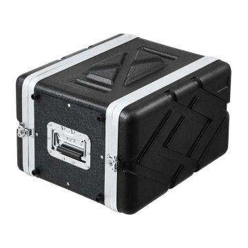 6U serverio rack korpusas, 317,5 mm gylio, ABS rankena
