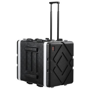 8U serverio rack korpusas, 480 mm gylis, ABS rankena