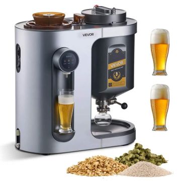 Automatinis 13 L elektrinis alaus darymo aparatas, 1500 W, 304 nerūd. plienas