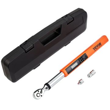 Skaitmeninis sukimo momento raktas 9,5 mm, 5–50 nm, su LED ir garsiniu signalu
