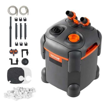 113,6 L akvariumo filtras su 8 W UV lempa, tylus