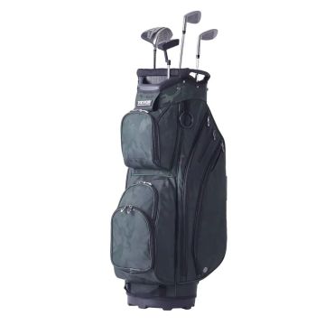 Golfe krepšys 36 colių, 14 skylių organizatoriumi, armijos žalios spalvos