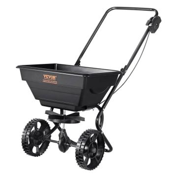 Barstytuvas 11,3 kg su plieniniu stūmikliu ir 20,3 cm ratais, juodas