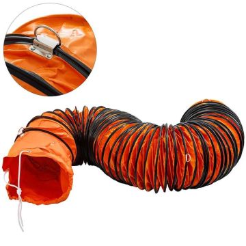 25FT PVC lankstus ortakis 10 colių pramoninis ventiliatoriaus ištraukimo žarna