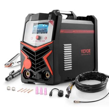 TIG suvirinimo aparatas 200A aliuminio LED ekranas IGBT