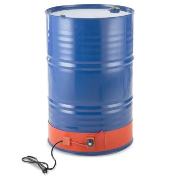 Metalinis statinės šildytuvas 208,2 L, 1200 W, reguliuojamas 30–150 °C, 12,7 cm