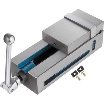 Stalinis CNC spaustuvas, 4 colių fiksuotas žandikaulis, tikslus