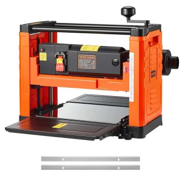 Storasminis medienos obliavimo staklės, 330 mm, 1800 W, dviejų ašmenų