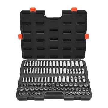 Galvučių rinkinys 104 d. 6–24 mm, CR-V plienas, mechanikams