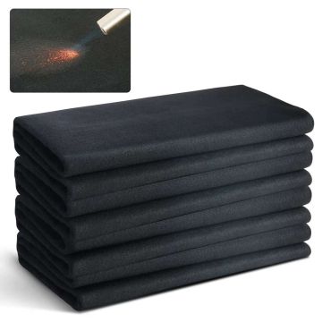 Anglies pluošto ugniai atsparus suvirinimo kilimėlis, 950x910 mm, 4 vnt.
