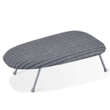 Stalinė mini lyginimo lenta 23,4x14,4 cm su medvilniniu užvalkalu