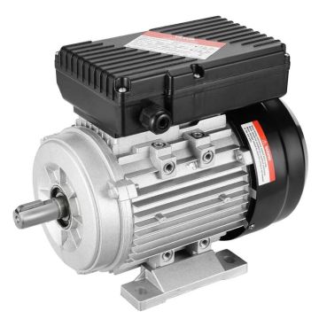 0,55 kW vienfazis elektros variklis, 1400 aps./min., 80 B3 rėmas, oro kompresoriui, žemės ūkio įrangai
