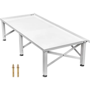 Universalus skalbimo pjedestalas 124x54,9 cm, reguliuojamas aukštis