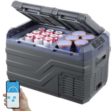 Automobilinis nešiojamas šaldytuvas, 25 L, 12/24 V kompresorius