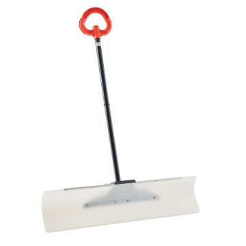 Sniego stūmiklis 91,5 cm su HDPE plastiku ir metaline juostele