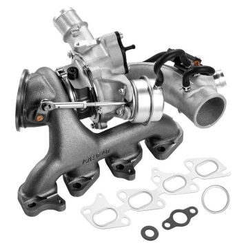 Turbokompresorius 1.4L chevrolet cruze, sonic, trax, buick encore su tarpinių komplektu ir solenoidiniu vožtuvu, 2011–2021 m.