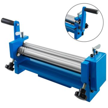 Rankinis vielinių vamzdžių ritininis presas 320 mm, metalinių plokščių lenkimo staklės