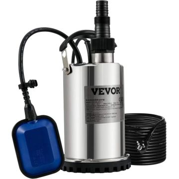 Panardinamas nerūdijančio plieno vandens siurblys, 550 W, 9500 l/val.