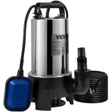 Panardinamas nerūdijančio plieno vandens siurblys, 1100 W, 20000 l/val.