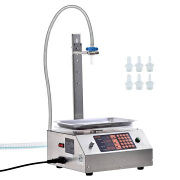 Automatinė skysčių pildymo mašina, 30–15000 g, vienas antgalis