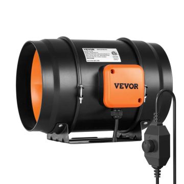 Įmontuojamas kanalinis ventiliatorius 203 mm 506 CFM su kintamo greičio valdikliu