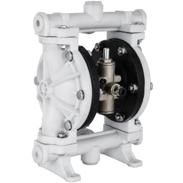 Pneumatinis dvigubos membranos PTFE siurblys, polipropileno korpusas, 9,46 l/min