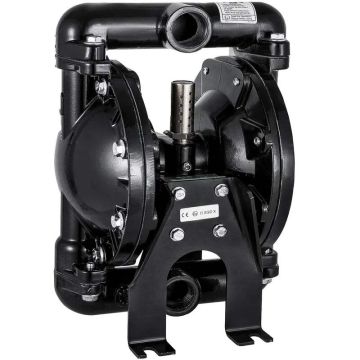 Pneumatinis dvigubos diafragmos aliuminio siurblys, 1 colio, 35 GPM, 120 PSI