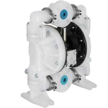Pneumatinis dvigubos membranos polipropileno siurblys, 25,4 mm, 113 l/min, chemijai ir pramonei